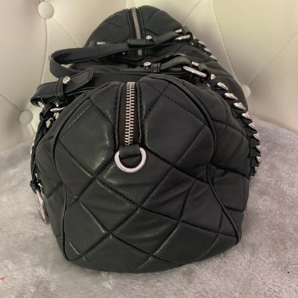 MICHEAL KORS GRAYSON LEATHER SATCHEL PURSE - Picture 2 of 8